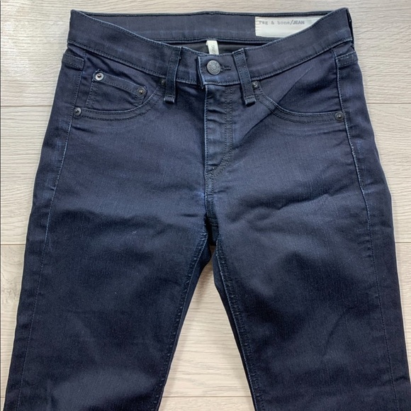 Rag & Bone Legging Midnight Jeans - Picture 6 of 13